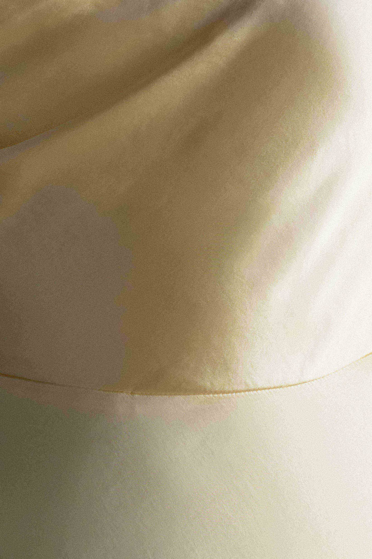 Jacinta One Shoulder Maxi Dress - Pastel Lemon